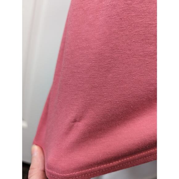 Leith Dress Ruched Lagenlook Minimalist Casual Brunch Party Staples Daytime Date - Picture 6 of 12